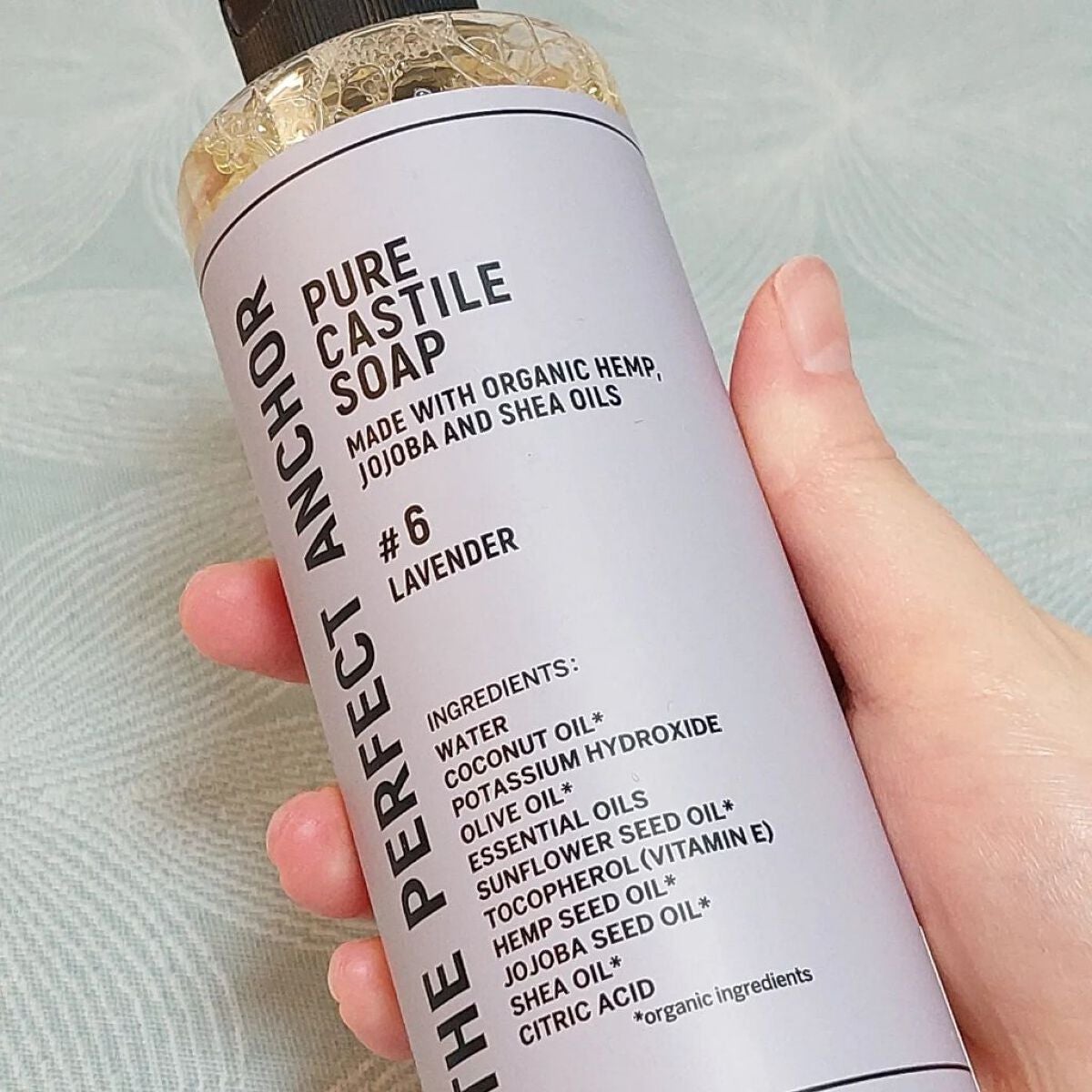 ザ・パーフェクトアンカー ラベンダー #6/THE PERFECT ANCHOR/ボディソープを使ったクチコミ(2枚目)