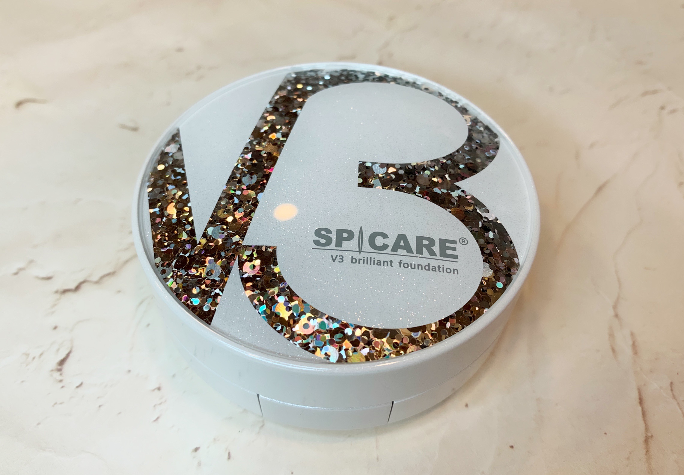 V3 ブリリアント ファンデーション/SPICARE/クッションファンデーションを使ったクチコミ（1枚目）