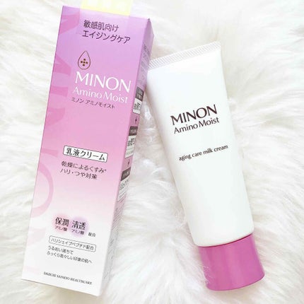アミノモイスト エイジングケア ミルククリーム/ミノン/フェイスクリームを使ったクチコミ(1枚目)