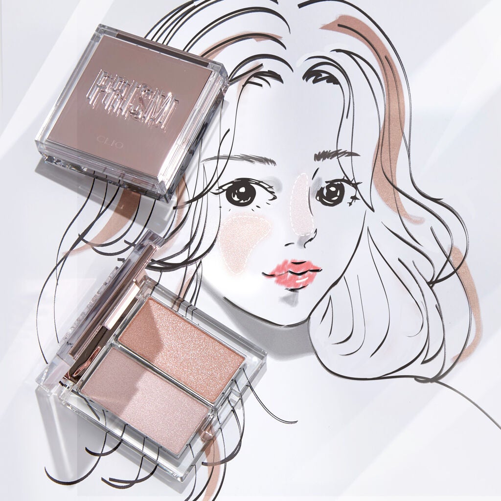 プリズムハイライターデュオ/CLIO/パウダーハイライトを使ったクチコミ(2枚目)