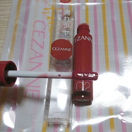 ウォータリーティントリップ/CEZANNE/リップティントを使ったクチコミ(3枚目)