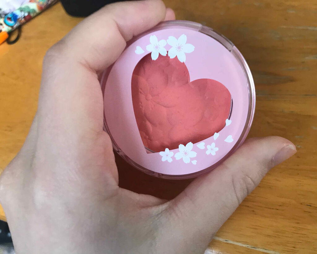 ハート ブロッサムチーク/ETUDE/パウダーチークを使ったクチコミ（1枚目）