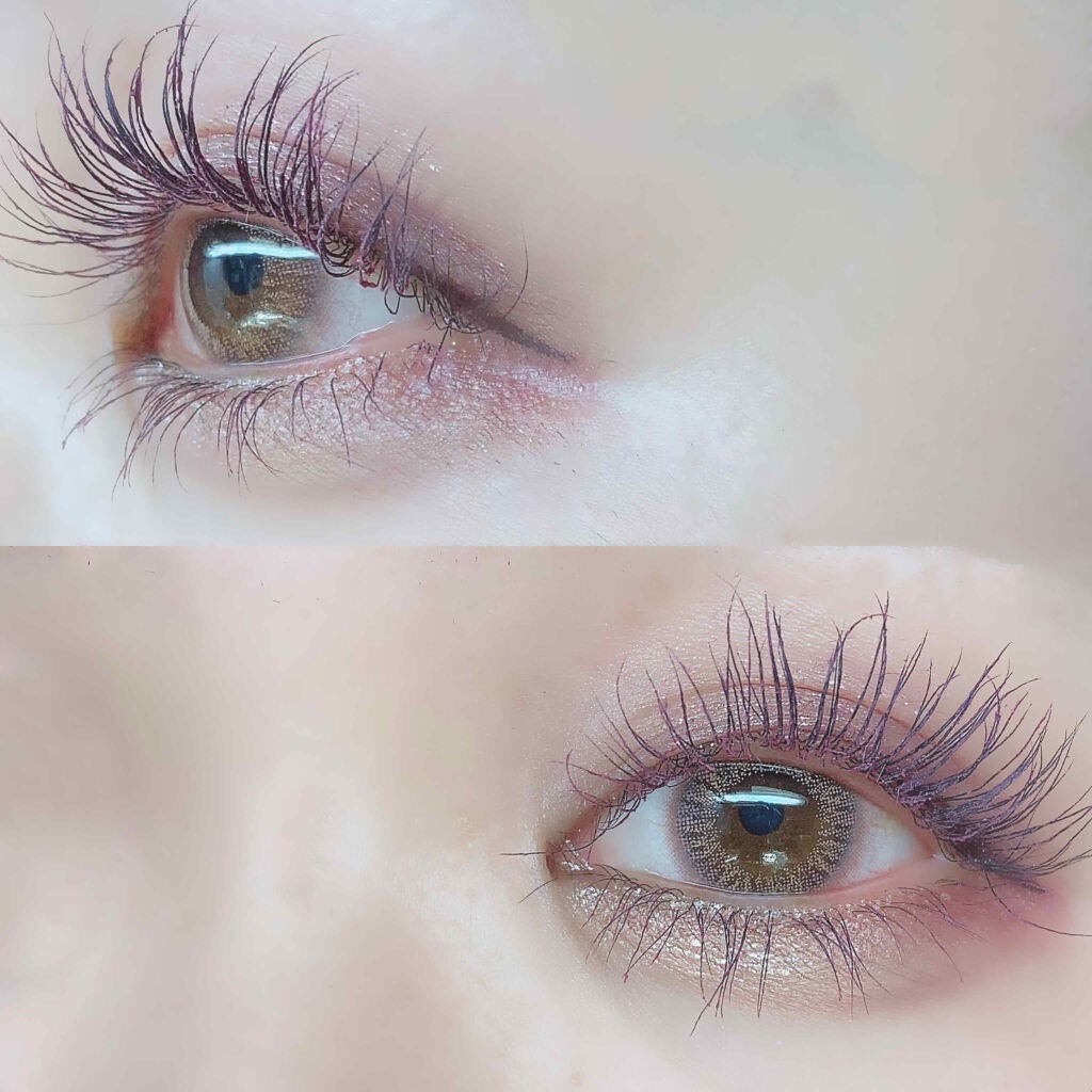 ダイヤモンドシリーズ カラーマスカラ/ZEESEA/マスカラを使ったクチコミ(4枚目)