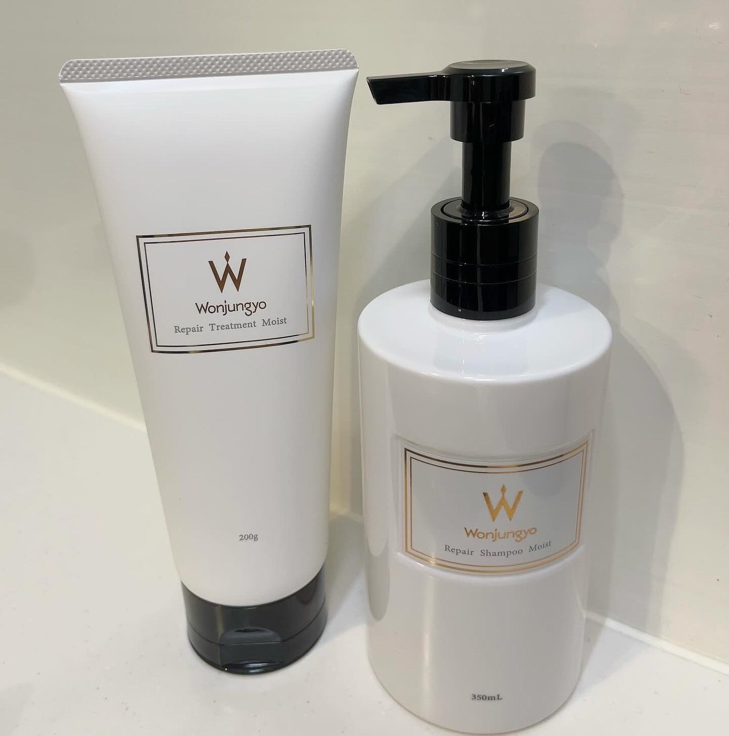 ウォンジョンヨ リペアシャンプー モイスト/リペアトリートメント モイスト/Wonjungyo/市販シャンプーを使ったクチコミ(1枚目)