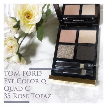 アイ カラー クォード C /TOM FORD BEAUTY/パウダーアイシャドウを使ったクチコミ（1枚目）