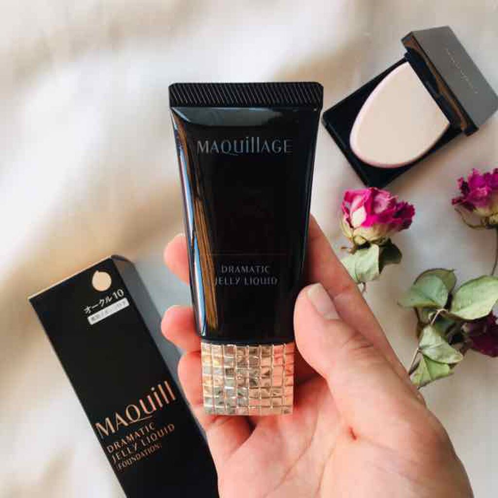 ドラマティックジェリーリキッド/マキアージュ/リキッドファンデーションを使ったクチコミ(2枚目)