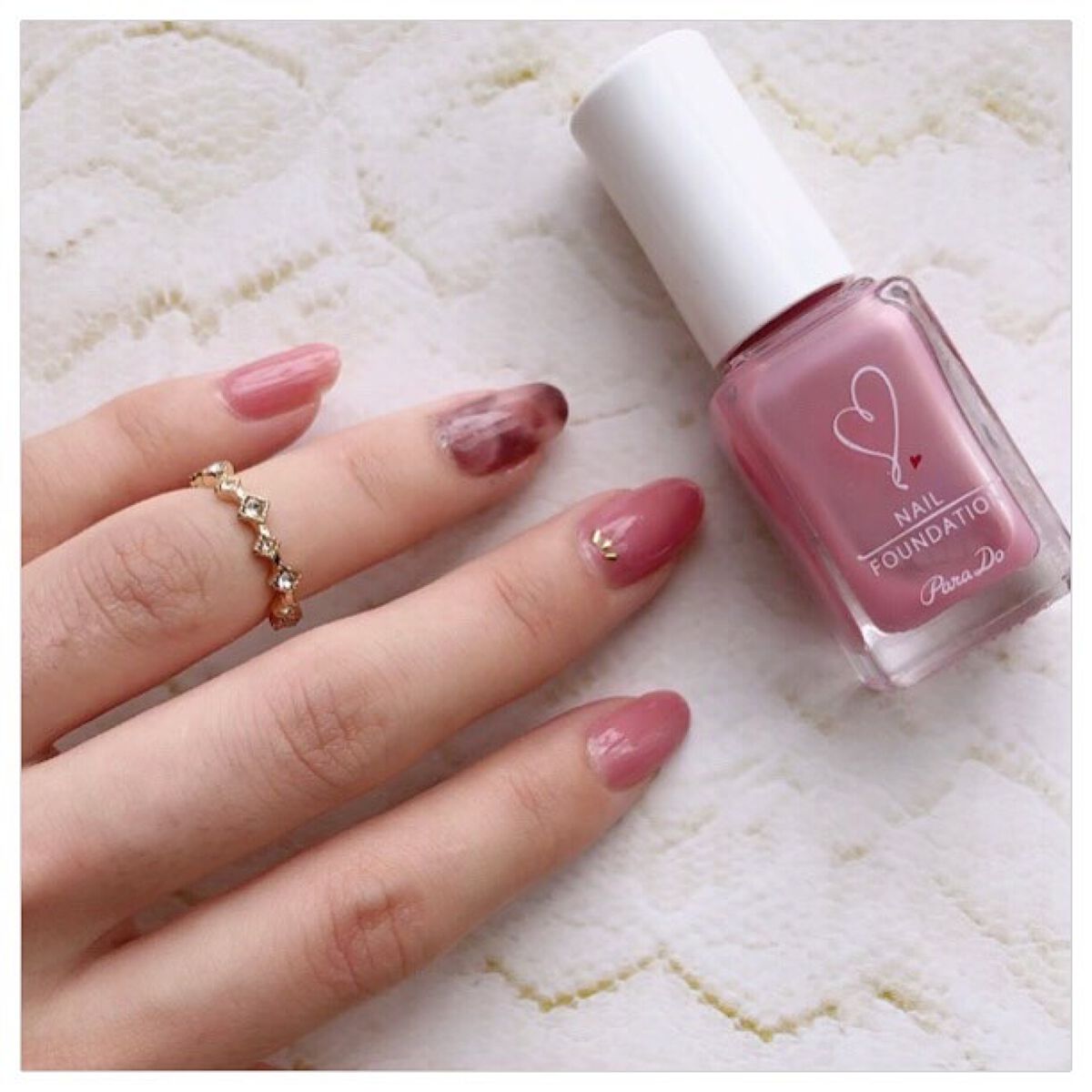 グロッシーコート/スキューズミー/オールインワンネイルを使ったクチコミ(3枚目)