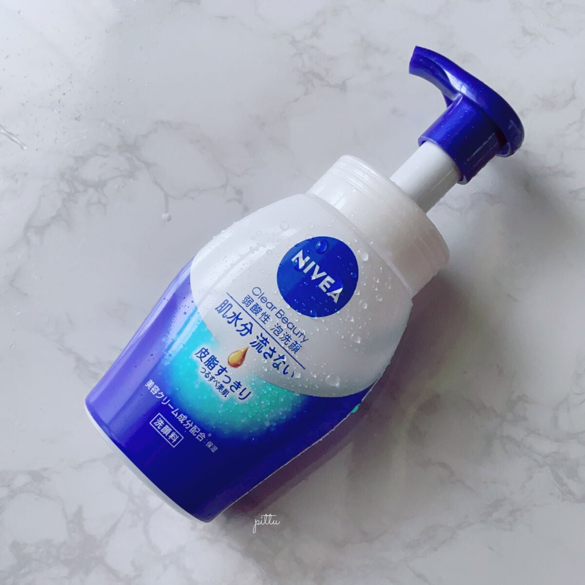 ニベア クリアビューティー弱酸性泡洗顔 皮脂すっきり/ニベア/泡洗顔を使ったクチコミ(6枚目)