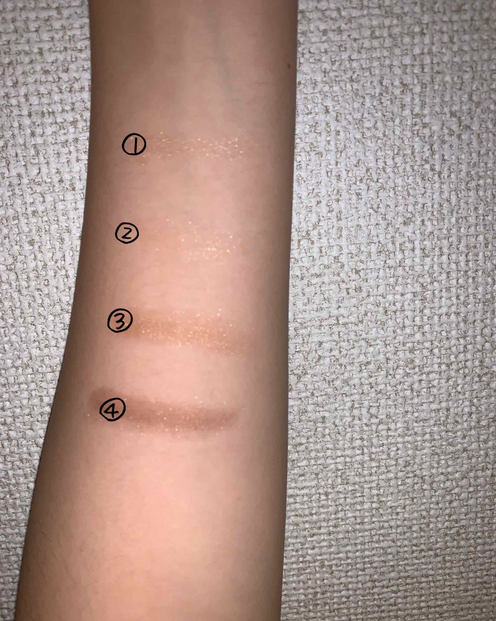 スキニーリッチシャドウ/excel/アイシャドウパレットを使ったクチコミ(4枚目)