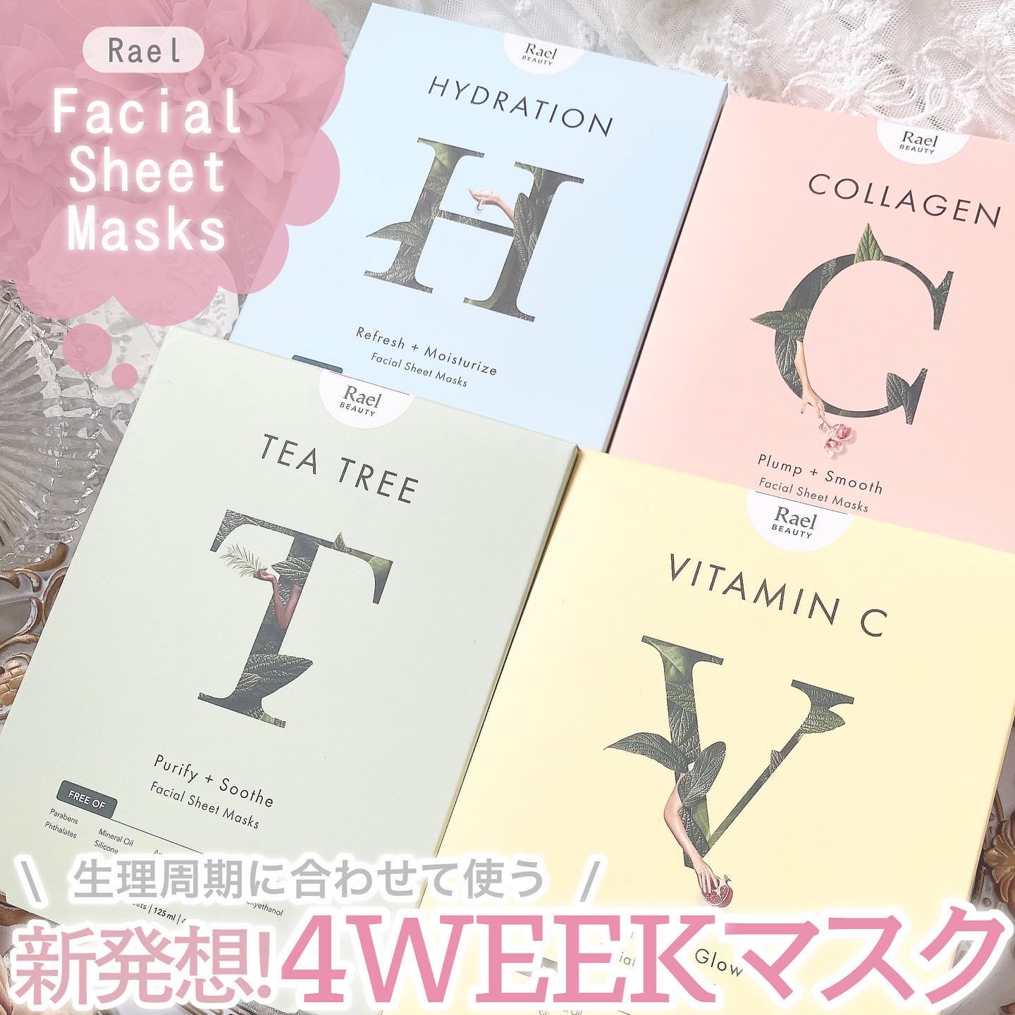  フェイスマスクスキンケア/Rael/シートマスク・パックを使ったクチコミ（1枚目）