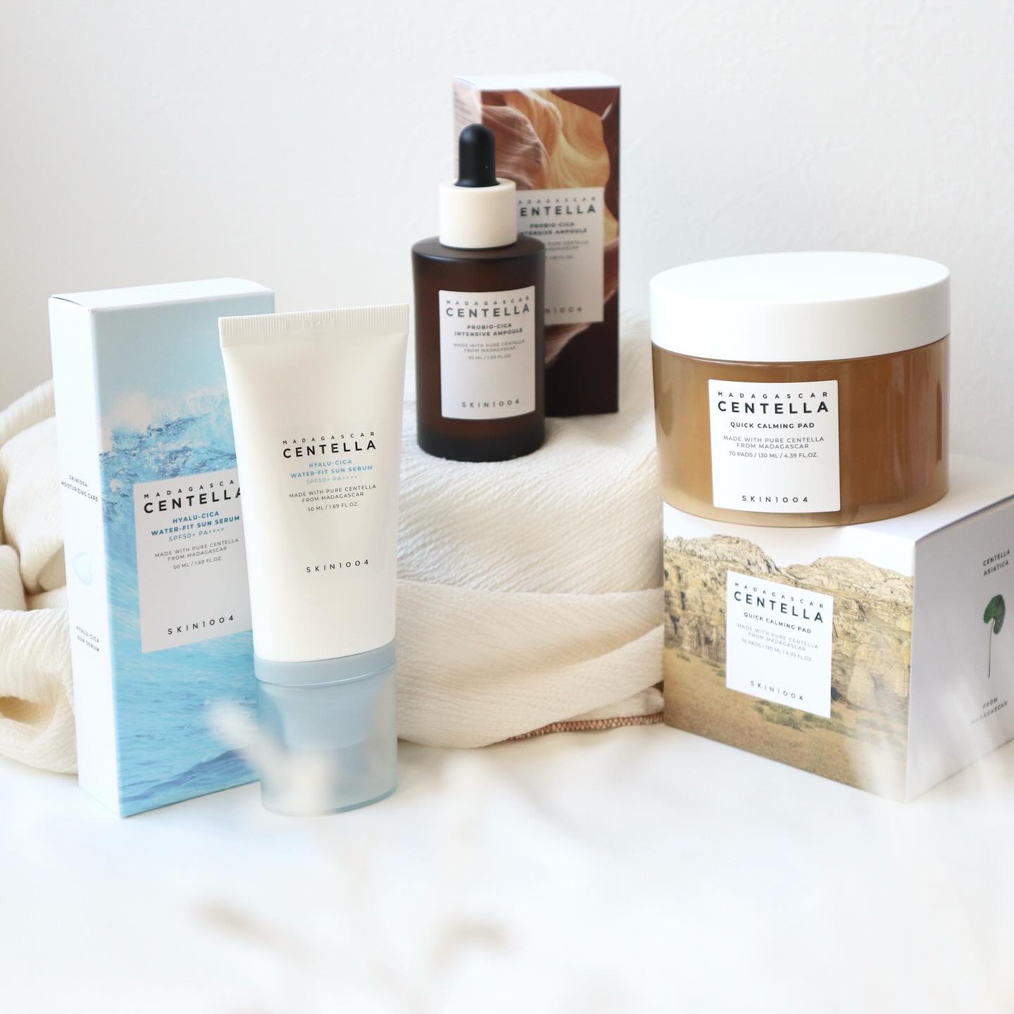 センテラ クイックカーミングパッド/SKIN1004/トナーパッドを使ったクチコミ（1枚目）