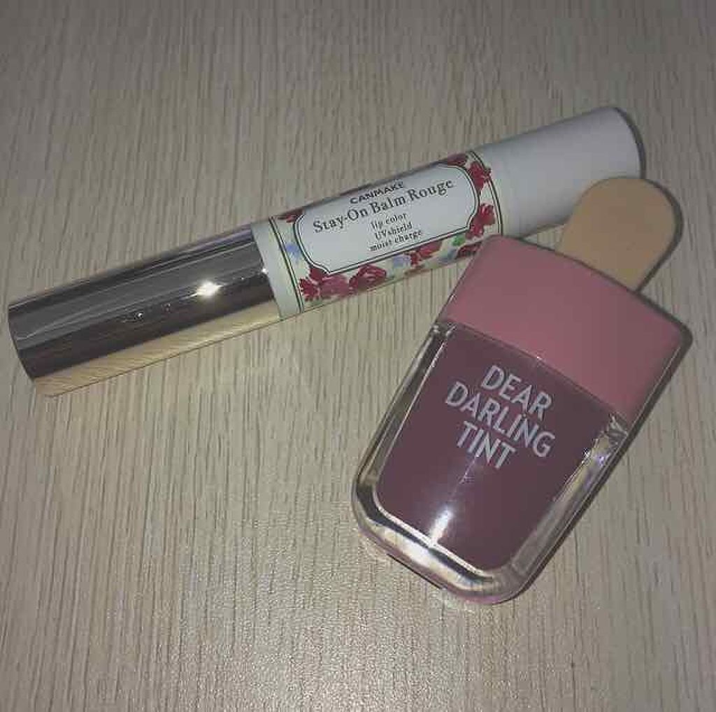 ディアダーリン ウォータージェルティント （アイスティント）/ETUDE/口紅を使ったクチコミ（1枚目）