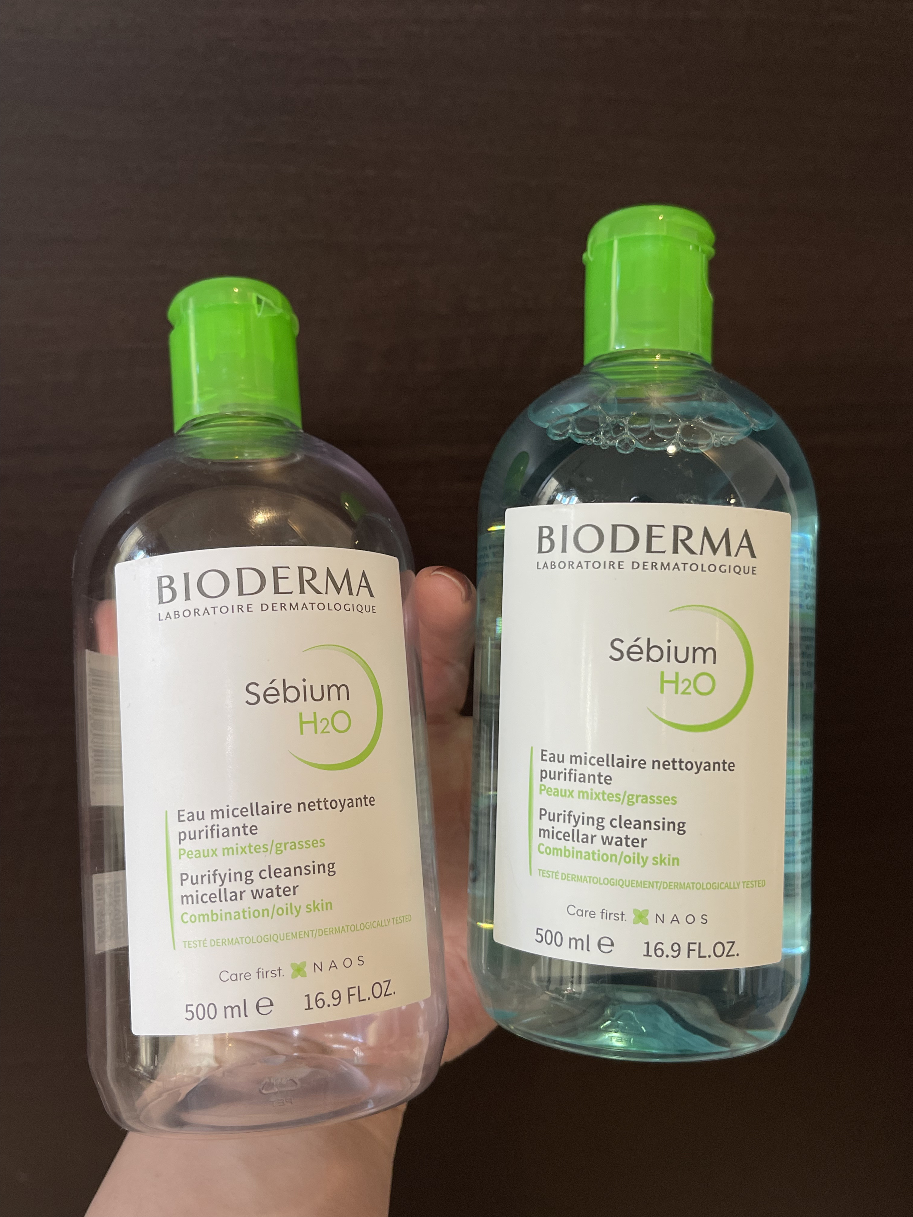 セビウム エイチツーオー D/ビオデルマ/クレンジングウォーターを使ったクチコミ（1枚目）