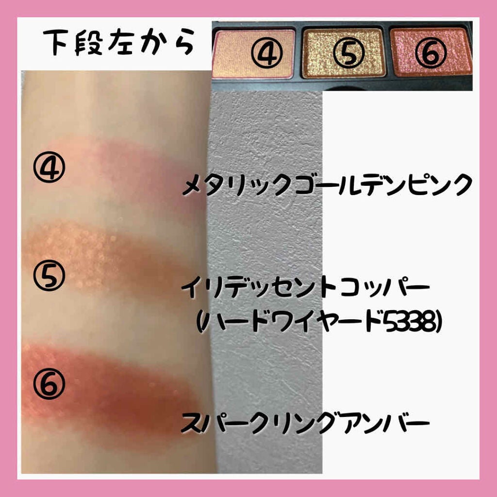 オーガズム ミニアイシャドーパレット/NARS/アイシャドウパレットを使ったクチコミ(3枚目)