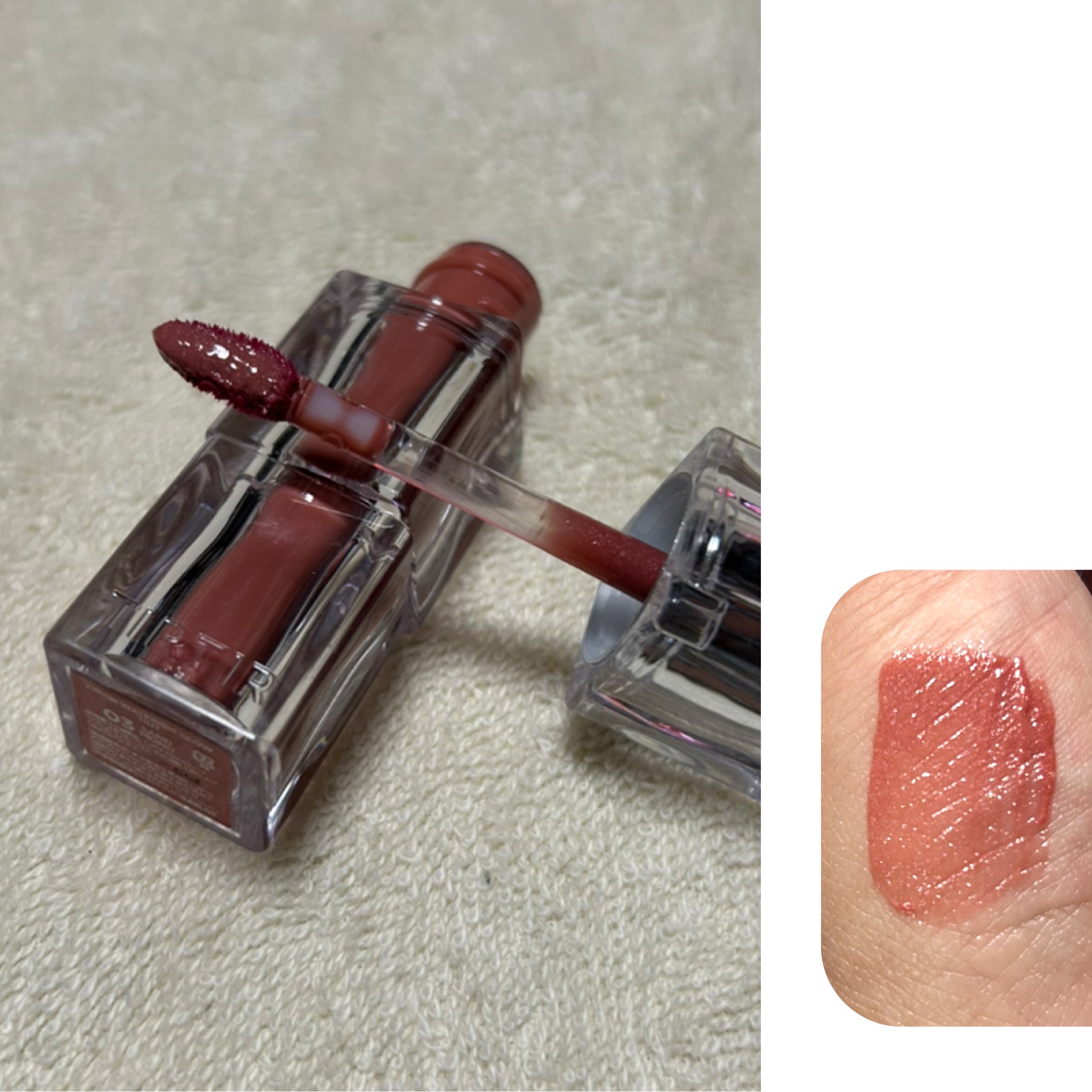 ウォーターリズムグロウティント/TIRTIR(ティルティル)/リップティントを使ったクチコミ（2枚目）