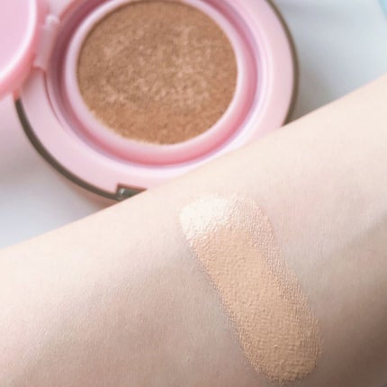 ピンクティーツリーカバークッション/APLIN/クッションファンデーションを使ったクチコミ(2枚目)