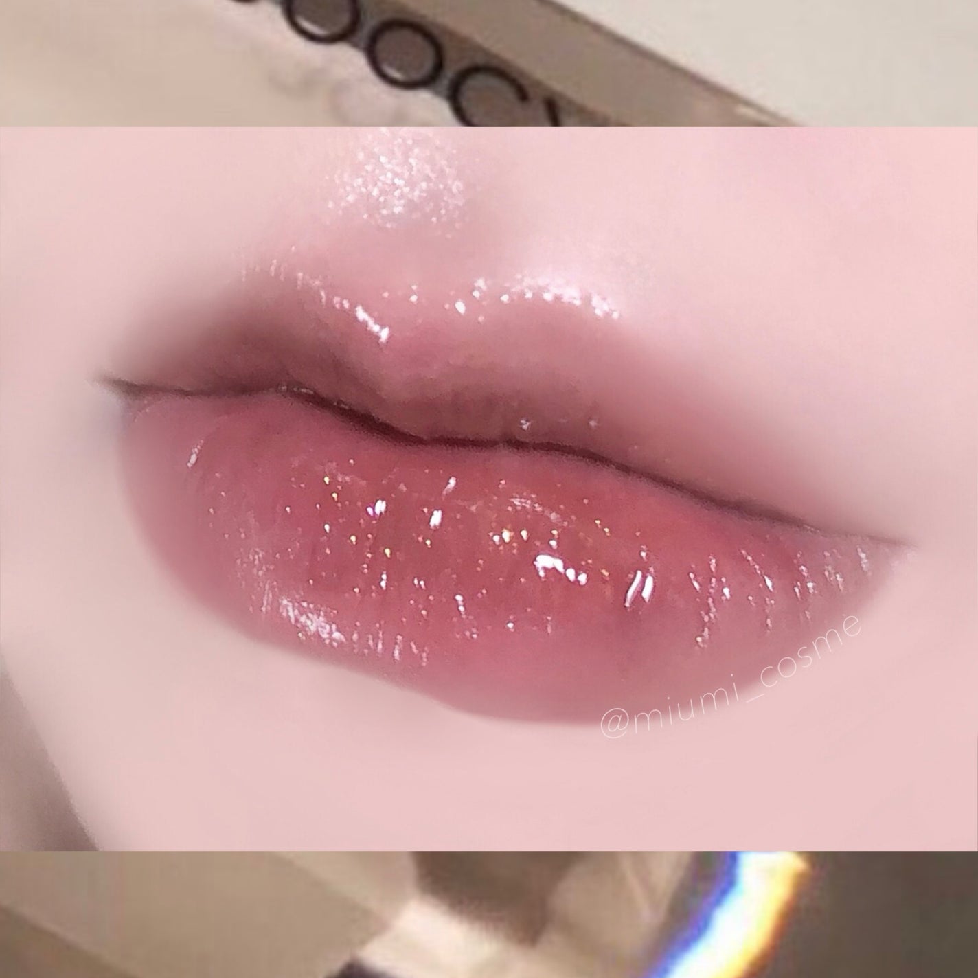 ウォータリーフィルムティント/Joocyee/リップグロスを使ったクチコミ(2枚目)