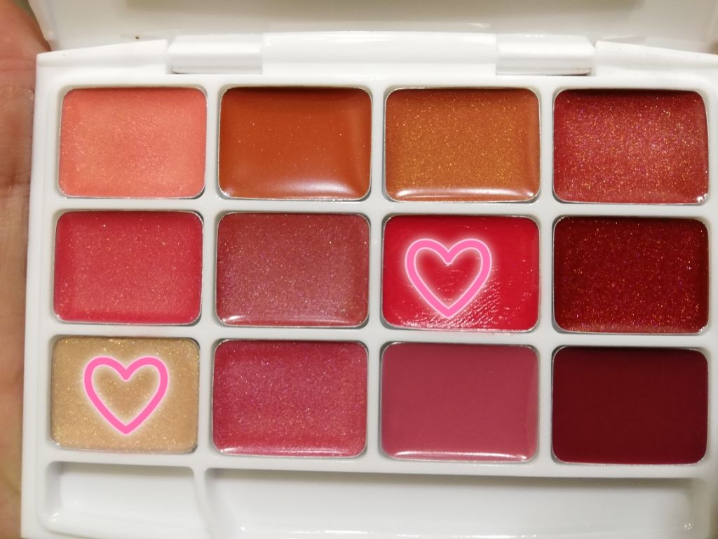 12色 リップ パレット/LOUJENE/口紅を使ったクチコミ（1枚目）