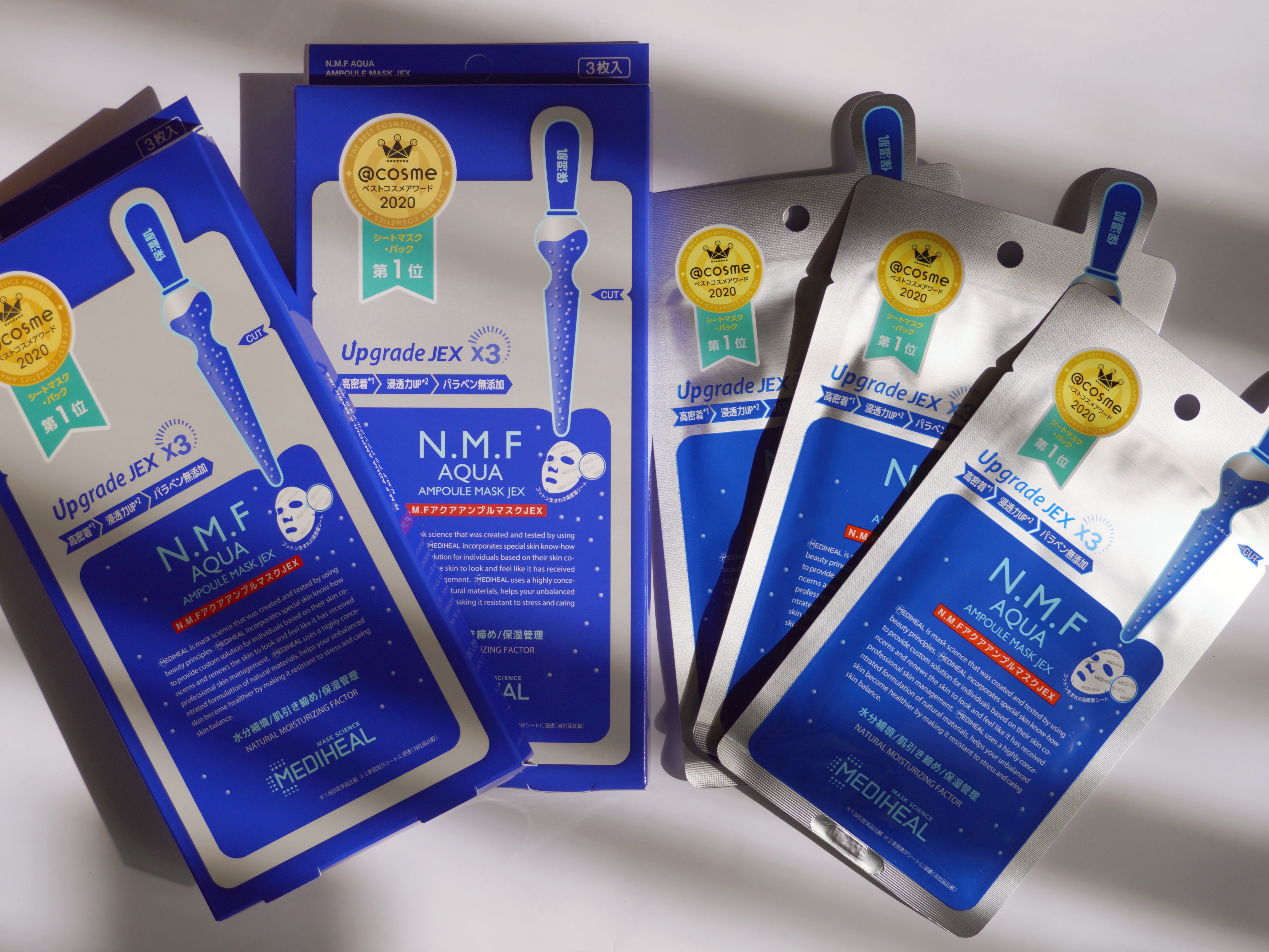 N.M.FアクアアンプルマスクJEX/MEDIHEAL/シートマスク・パックを使ったクチコミ（2枚目）
