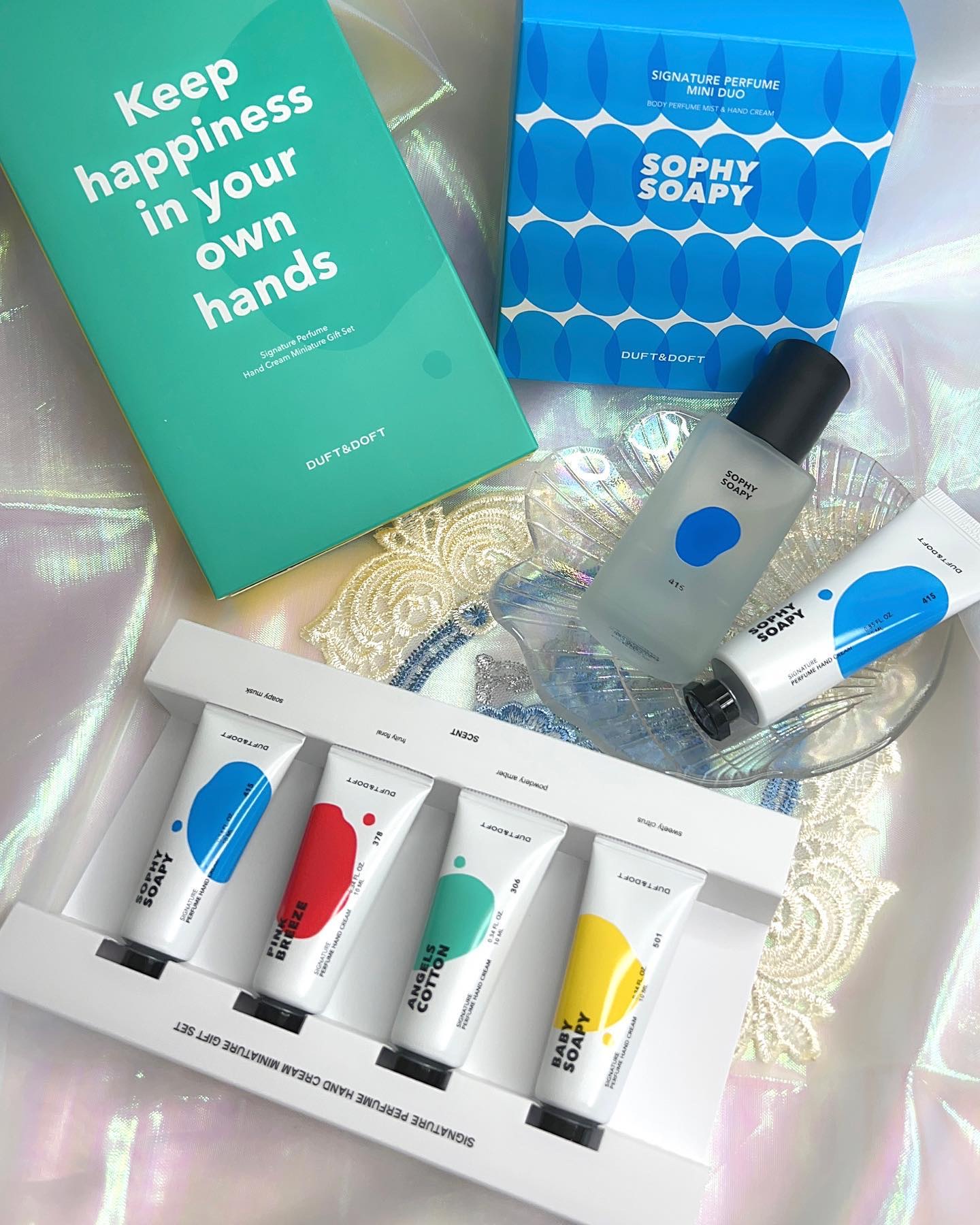 SOPHY SOAPY ミニデュオセット/DUFT&DOFT/ハンドクリームを使ったクチコミ（1枚目）