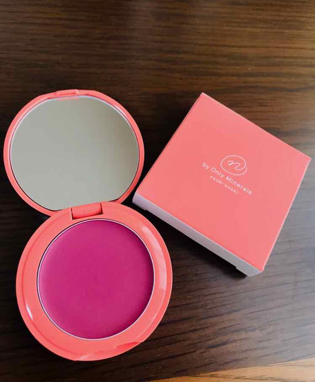 N by ONLY MINERALS ミネラルソリッドチーク コンプリート/ONLY MINERALS/ジェル・クリームチークを使ったクチコミ（1枚目）