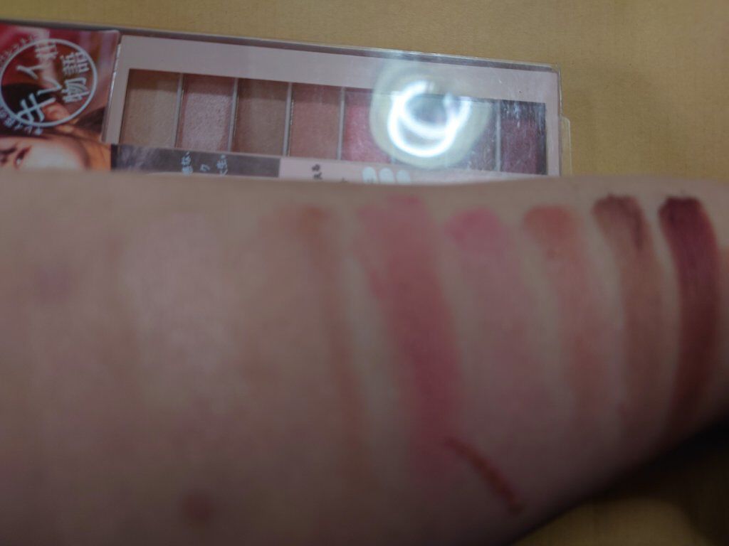 8色アイパレット 01/KIREI FACTORY/アイシャドウパレットを使ったクチコミ（2枚目）