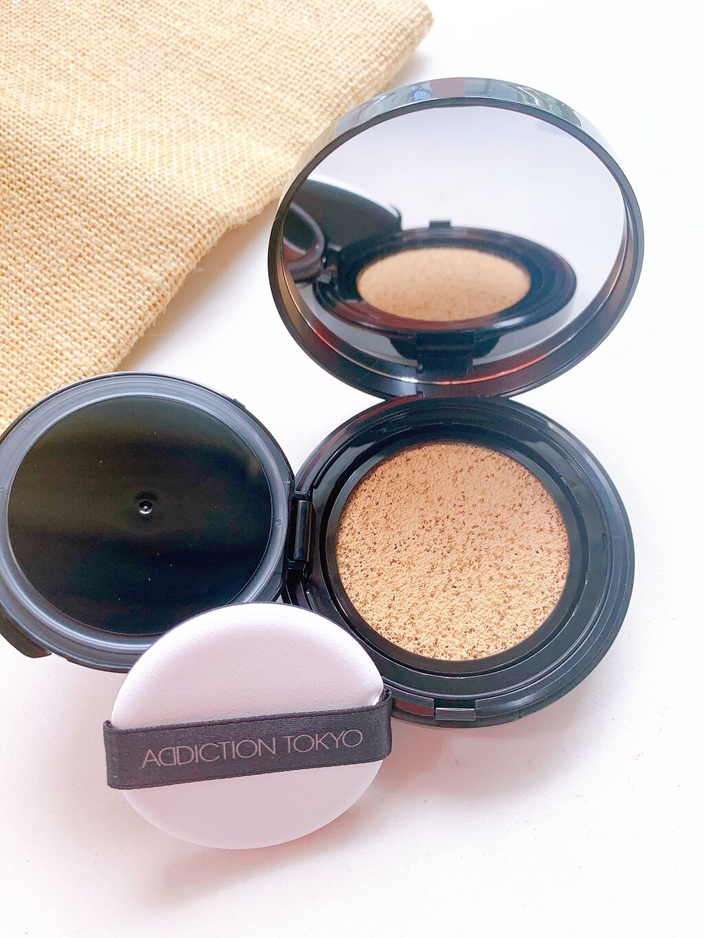 スキンリフレクト ラスティング UV クッションファンデーション/ADDICTION/クッションファンデーションを使ったクチコミ(3枚目)