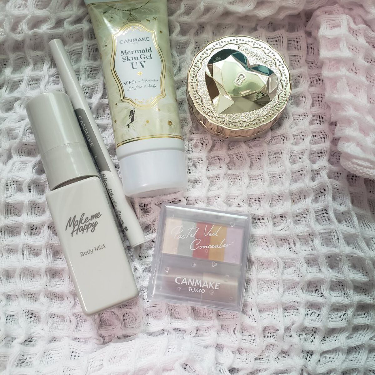 マーメイドスキンジェルUV/キャンメイク/日焼け止めジェルを使ったクチコミ（1枚目）