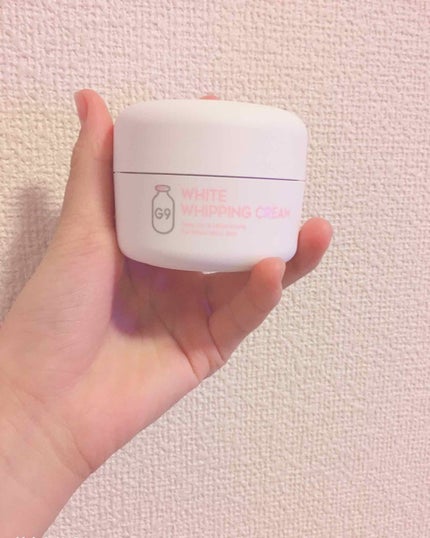 WHITE WHIPPING CREAM(ウユクリーム)/G9SKIN/化粧下地を使ったクチコミ(2枚目)