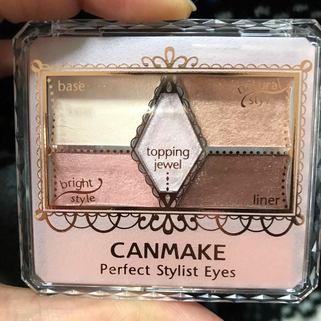 【旧品】パーフェクトスタイリストアイズ/キャンメイク/アイシャドウパレットを使ったクチコミ（1枚目）