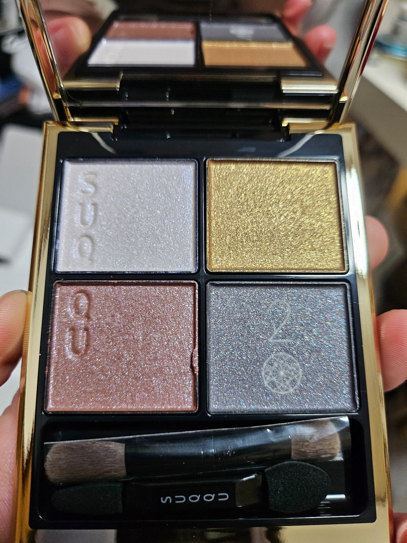 シグニチャー カラー アイズ/SUQQU/アイシャドウパレットを使ったクチコミ(4枚目)