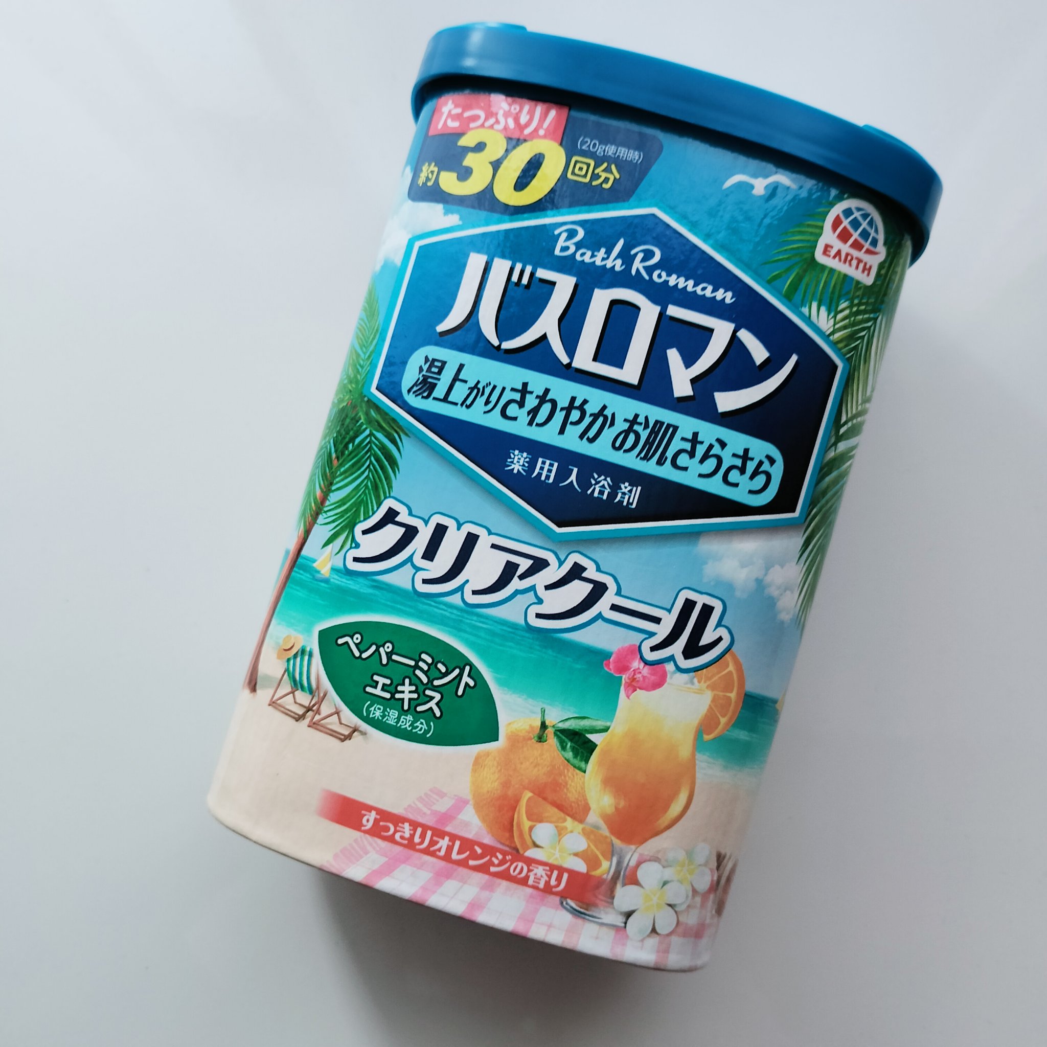 バスロマン クリアクール/バスロマン/炭酸系入浴剤を使ったクチコミ（1枚目）