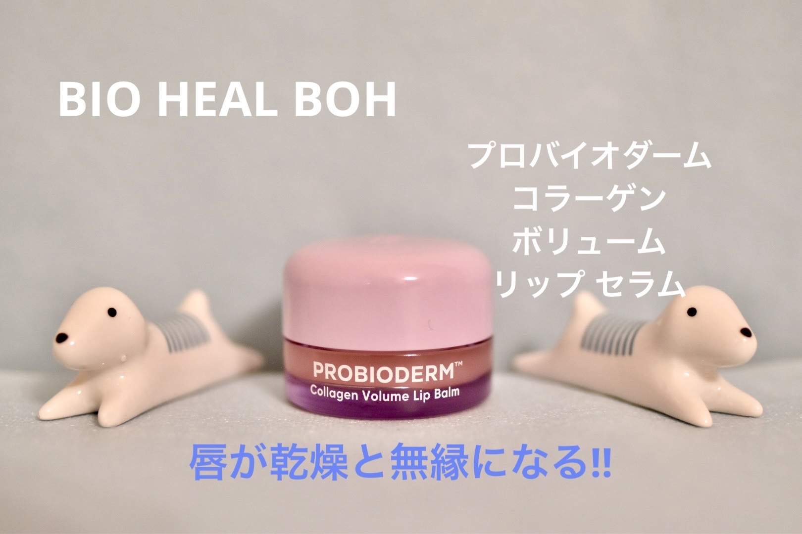プロバイオダーム コラーゲン ボリューム リップバーム/BIOHEAL BOH/リップバームを使ったクチコミ（1枚目）