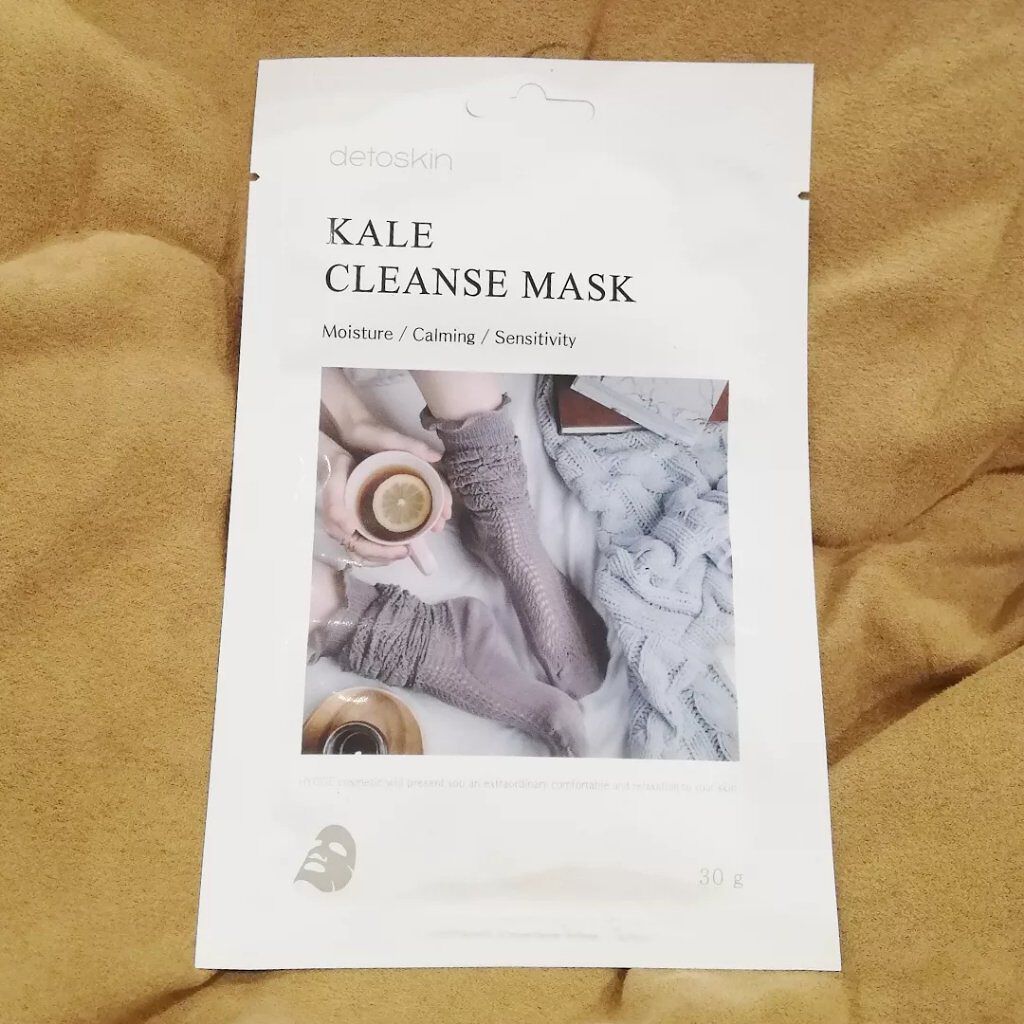 DETOSKIN ケールクレンズマスクのクチコミ「ディトスキン
のシートマスクです

今回試してみたのは、
ケールクレンズマスク

こちらのシリ.....」（2枚目）