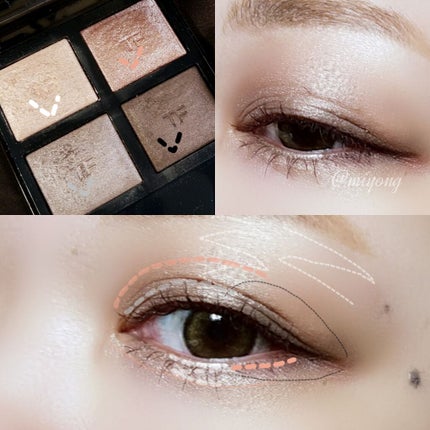 アイ カラー クォード/TOM FORD BEAUTY/アイシャドウパレットを使ったクチコミ(2枚目)