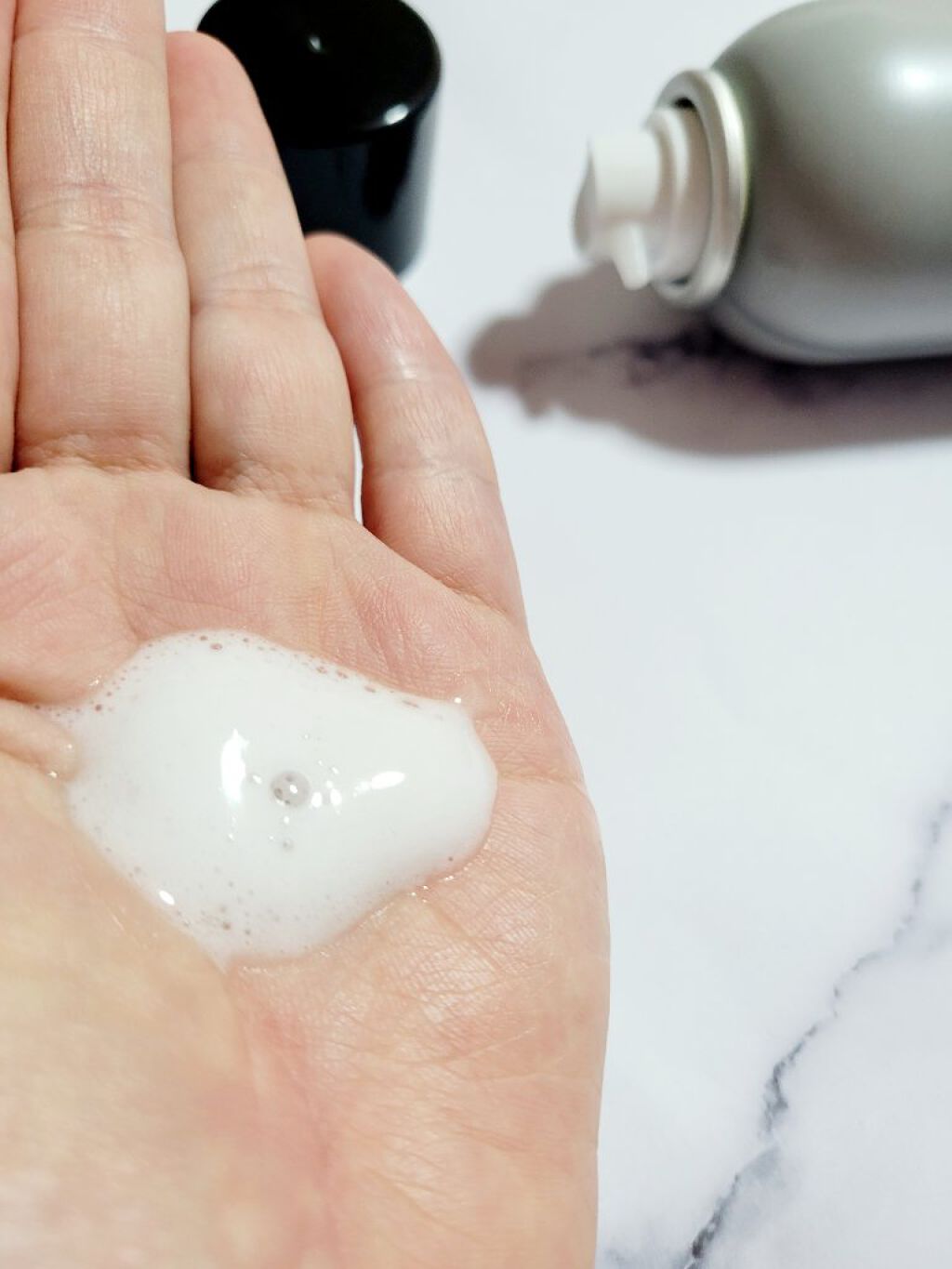 炭酸ヘッドスパシャンプー／トリートメント/肌ナチュール/市販シャンプーを使ったクチコミ（2枚目）