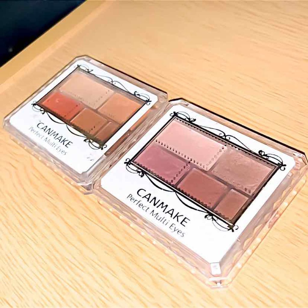 柚葉 on LIPS 「キャンメイクのアイシャドウは、薄づきでさり気なく仕上がって可愛..」(1枚目)