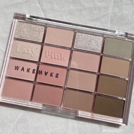 ソフトブラーリングアイパレット/wakemake/アイシャドウパレットを使ったクチコミ(2枚目)