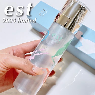 est エスト ザ ローションのクチコミ「＼今年の限定デザインボトルはこれ！／
個人的気分が上がる化粧水🥹🏆👏🏻

𓐄 𓐄 𓐄 𓐄 𓐄 .....」（1枚目）