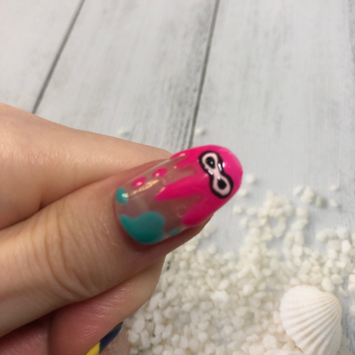 ジェルネイル(ライト対応)/セリア/ジェルネイルを使ったクチコミ(3枚目)