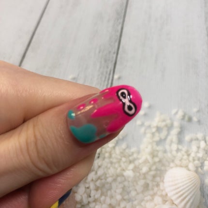 ジェルネイル(ライト対応)/セリア/ジェルネイルを使ったクチコミ(3枚目)