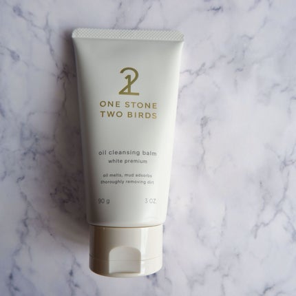 オイルクレンジングバーム ホワイトプレミアム/ONE STONE TWO BIRDS/クレンジングバームを使ったクチコミ(1枚目)