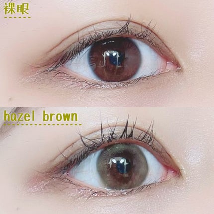 nuance by airlens/airlens/カラーコンタクトレンズを使ったクチコミ(3枚目)