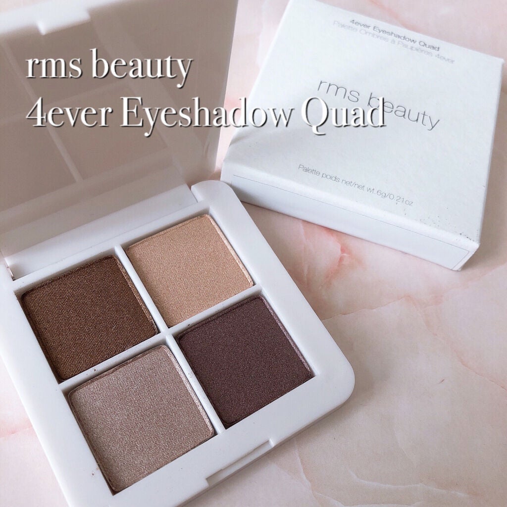 フォーエバー アイシャドウクワッド/rms beauty/アイシャドウパレットを使ったクチコミ(1枚目)