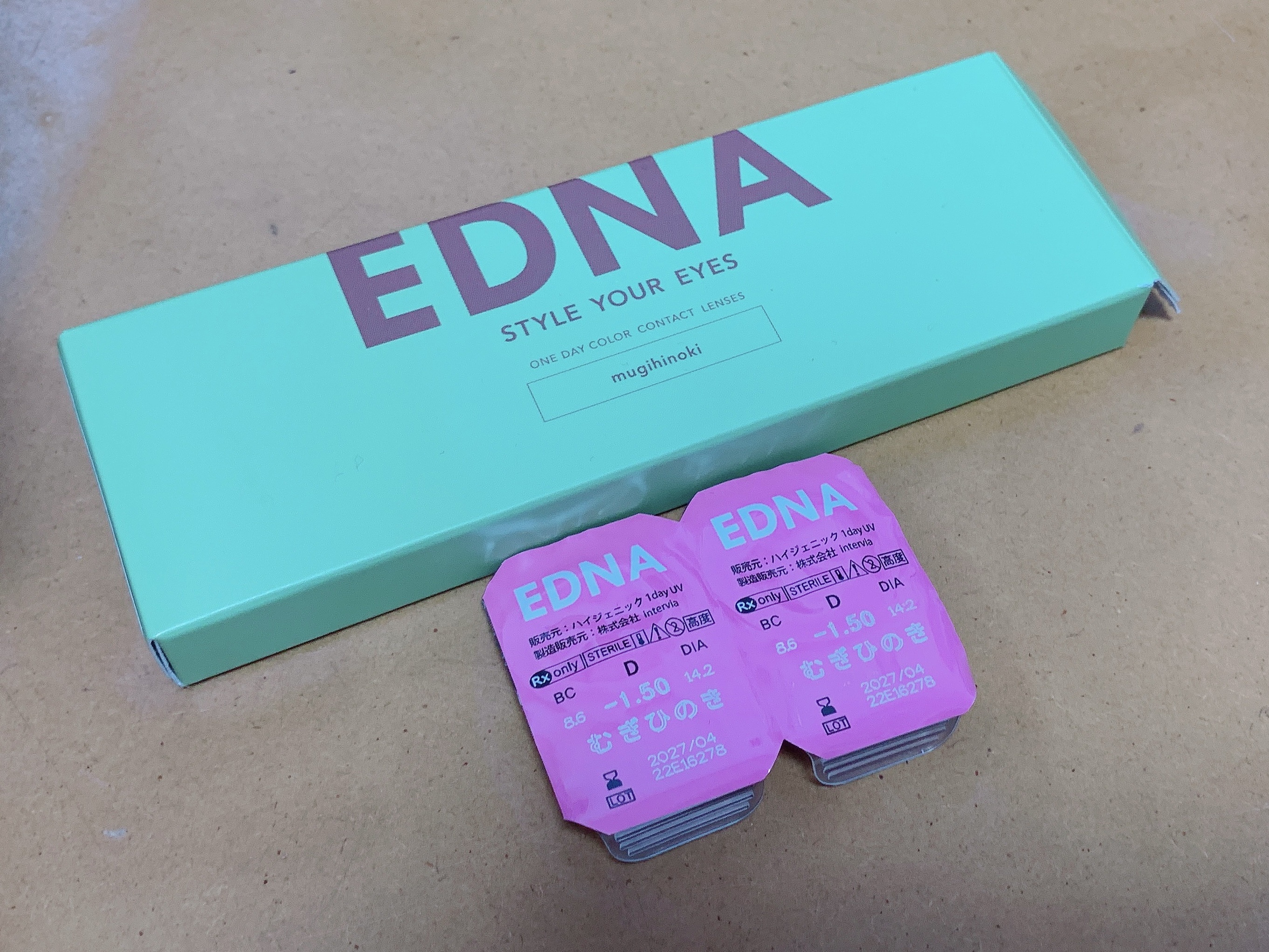 EDNA 1day/EDNA/ワンデー（１DAY）カラコンを使ったクチコミ（2枚目）