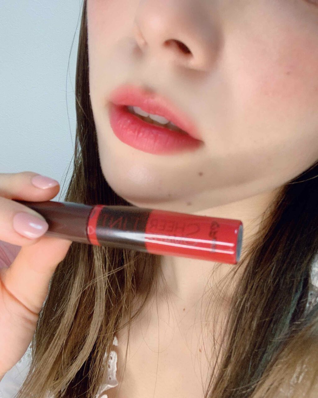 シアーマットティントプランパー/ピュレア/リップティントを使ったクチコミ(2枚目)