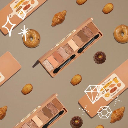 プレイカラー アイシャドウ/ETUDE/アイシャドウパレットを使ったクチコミ(2枚目)