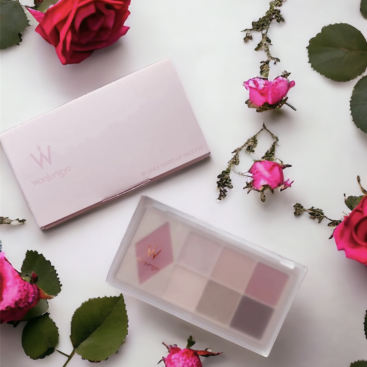 ウォンジョンヨ Ｗ デイリームードアップパレット /Wonjungyo/アイシャドウパレットを使ったクチコミ（1枚目）