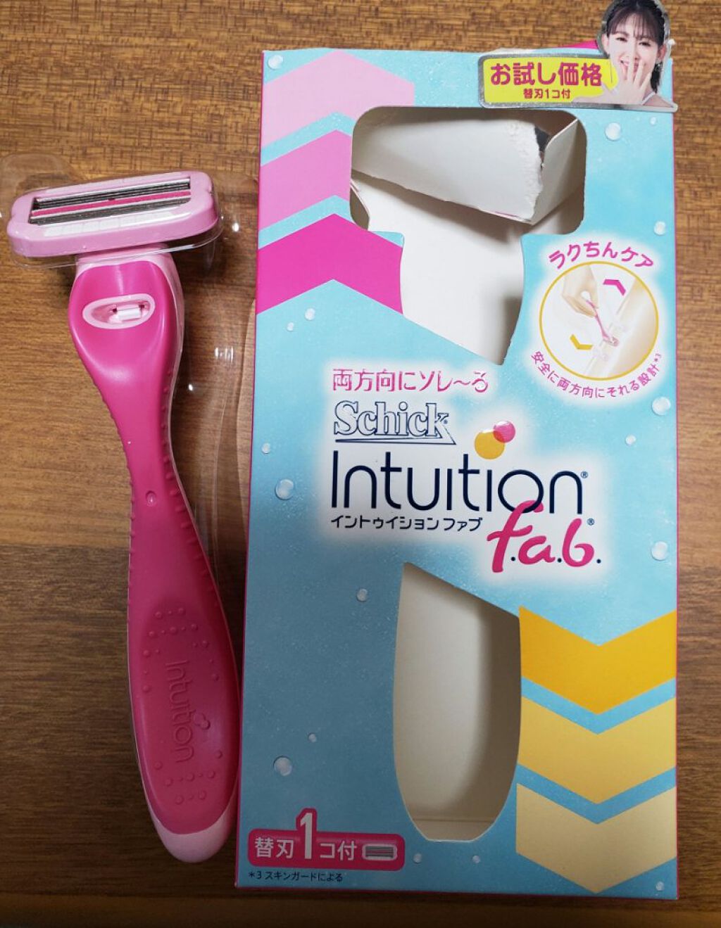 シック Schick イントゥイション ファブ/イントゥイション/シェーバーを使ったクチコミ（1枚目）