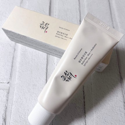 リリーフサンライス + プロバイオティクス/Beauty of Joseon/日焼け止めクリームを使ったクチコミ(5枚目)